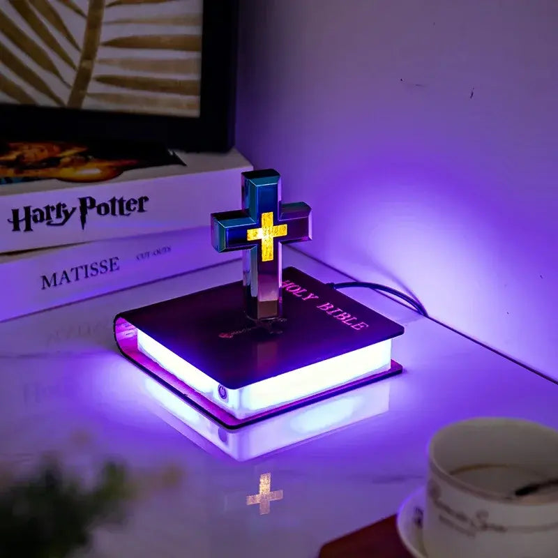 Handmade Levitating Cross